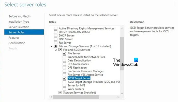 如何安装和使用 iSCSI Target 配置存储服务器