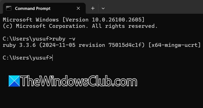 如何在 Windows 11 上安装 Ruby 和 Ruby Blunder